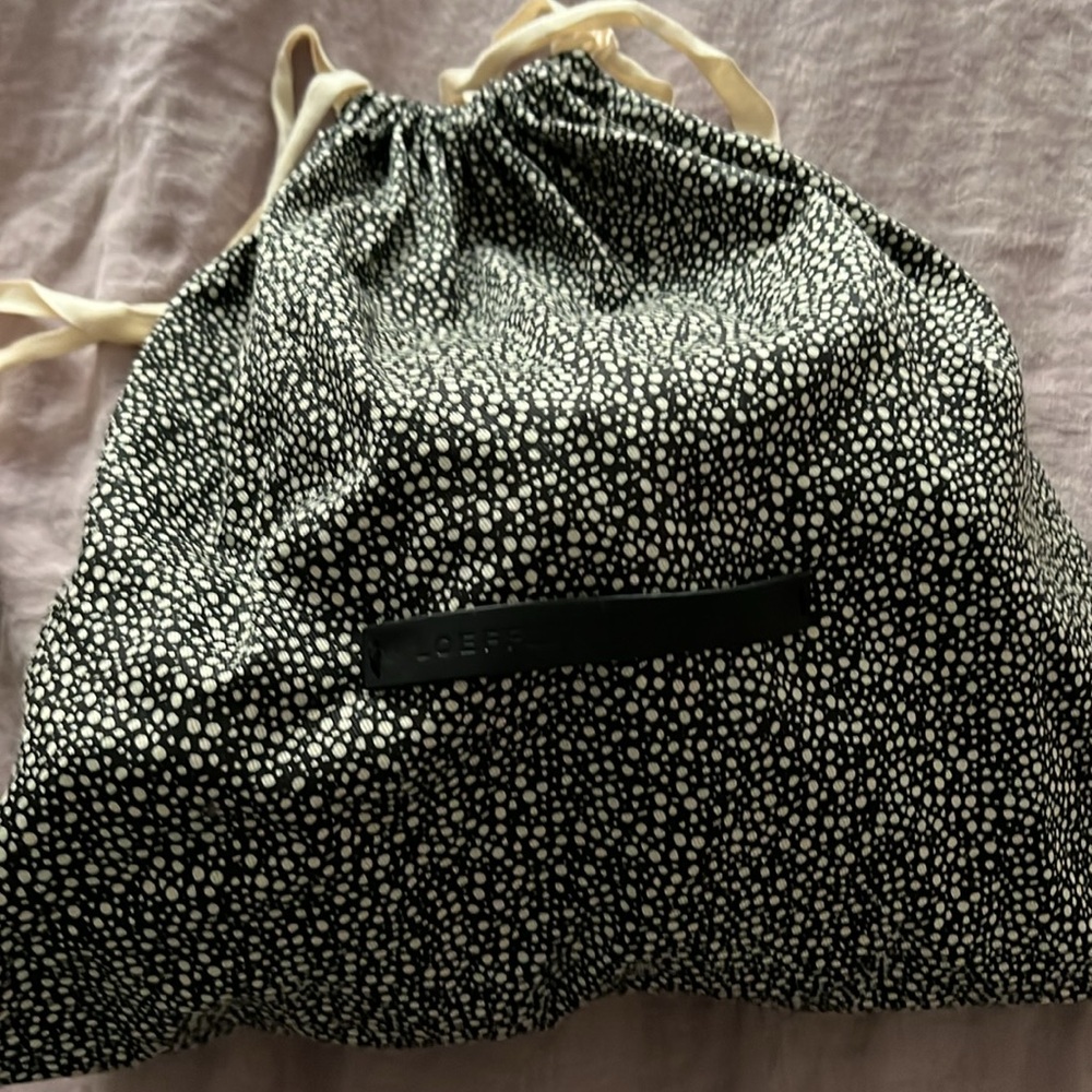 Loeffler Randall Python Print Top Handle Purse - image 7